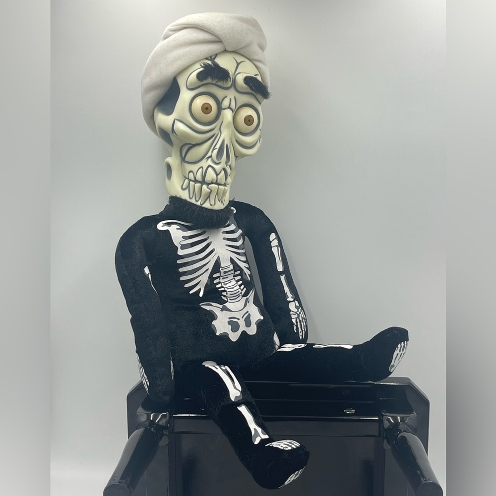 Jeff Dunham: Talking Achmed The Dead Terrorist “I KEEL YOU!" Skeleton Plush Doll
